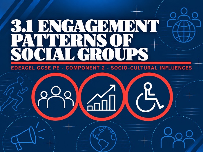 Edexcel GCSE PE C2-3.1 Engagement Patterns of Social Groups Lesson