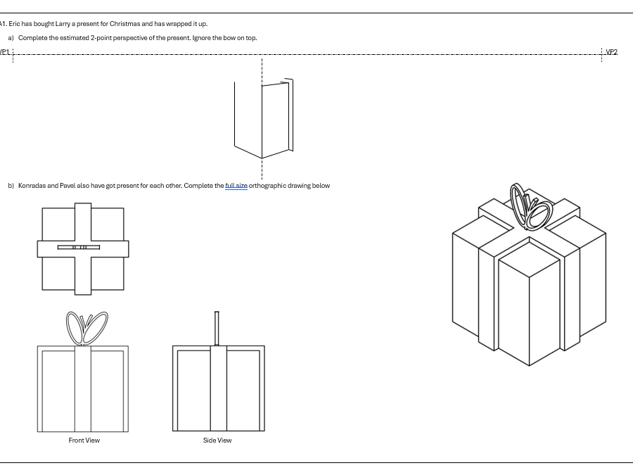 Christmas graphics drawing questions