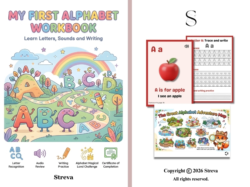 My first alphabet workbook