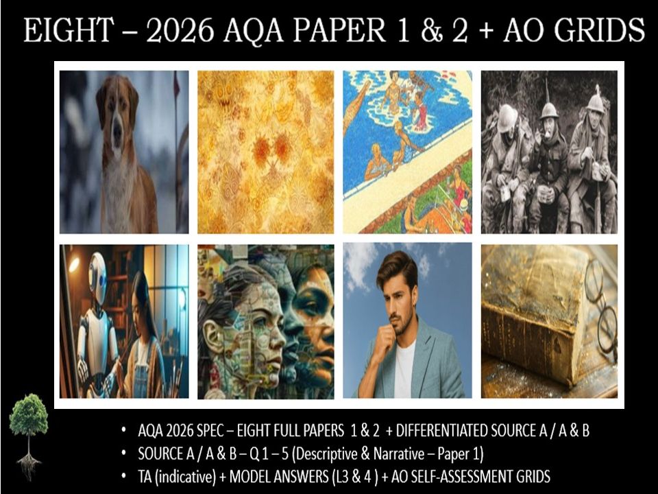 EIGHT - NEW PAPER 1 & 2 | 2026 FULL MOCK | + AO GRIDS