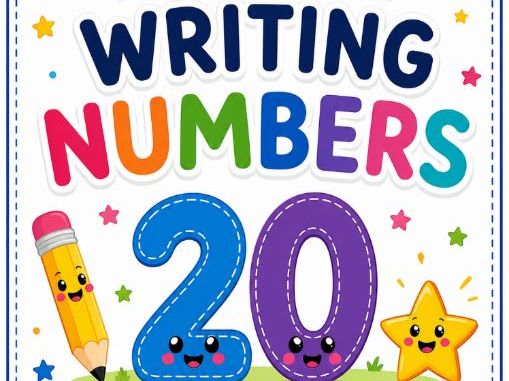 Free Numbers 1–20 Tracing Worksheet