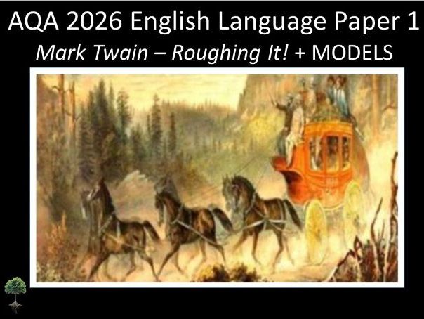 One AQA 2026 GCSE English Language Paper 1 | Models - (Twa)