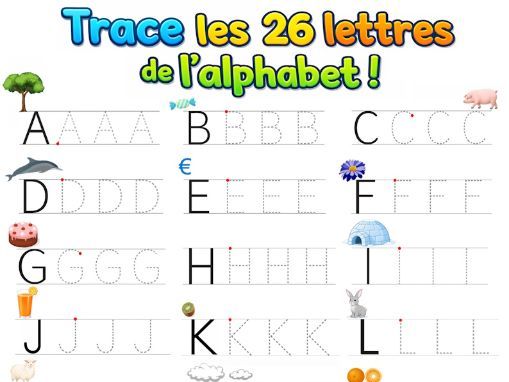 (French) Trace the Alphabet – Letter Tracing A–Z