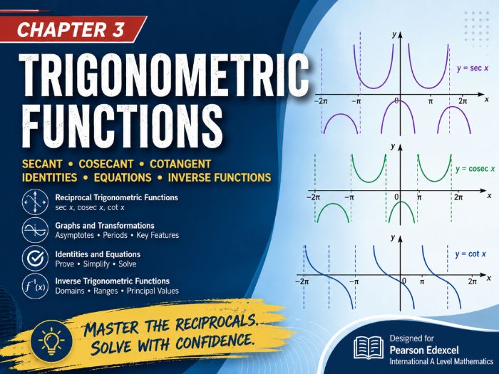 03 - Trigonometric Functions P3 Pack - Edexcel International A-Level Maths