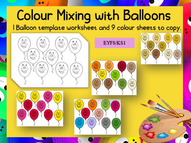 Colour Mixing with Balloons