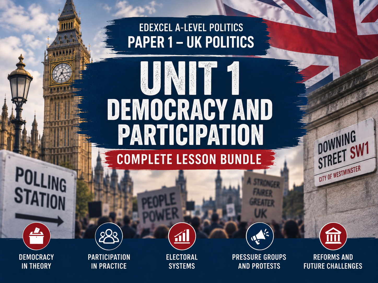 Politics Paper 1 (UK Politics) - Unit 1 - Democracy and Participation