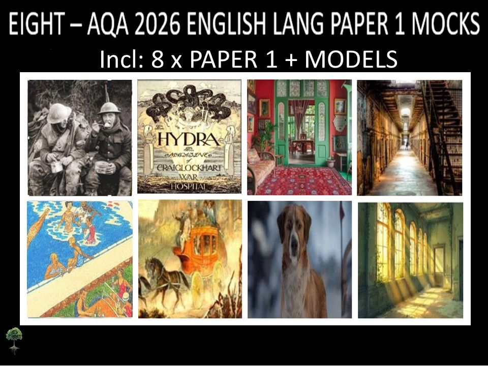 EIGHT - AQA PAPER 1 | 2026 FULL MOCKS | MODELS