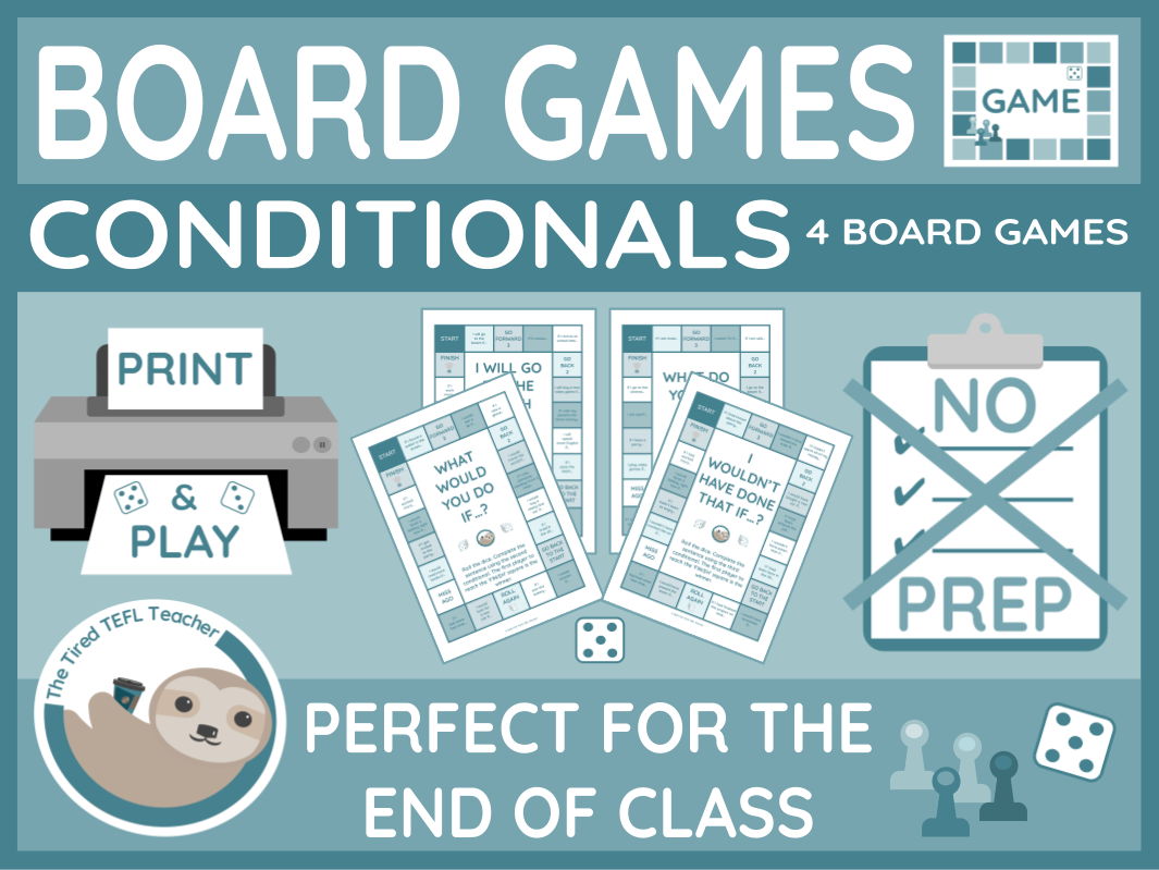 ESL 4 Conditionals Board Games