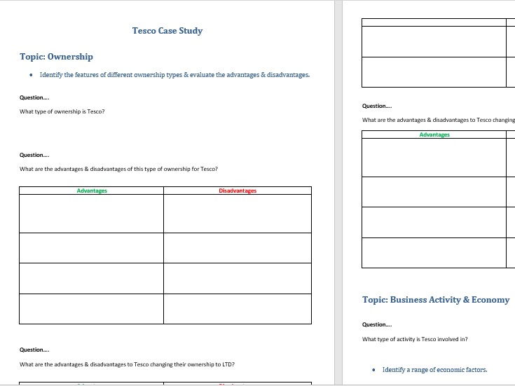 Geography case studies examples image