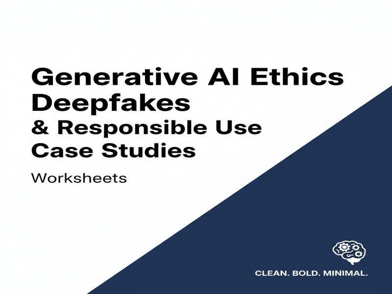 Generative AI Ethics, Deepfakes & Responsible Use Case Studies