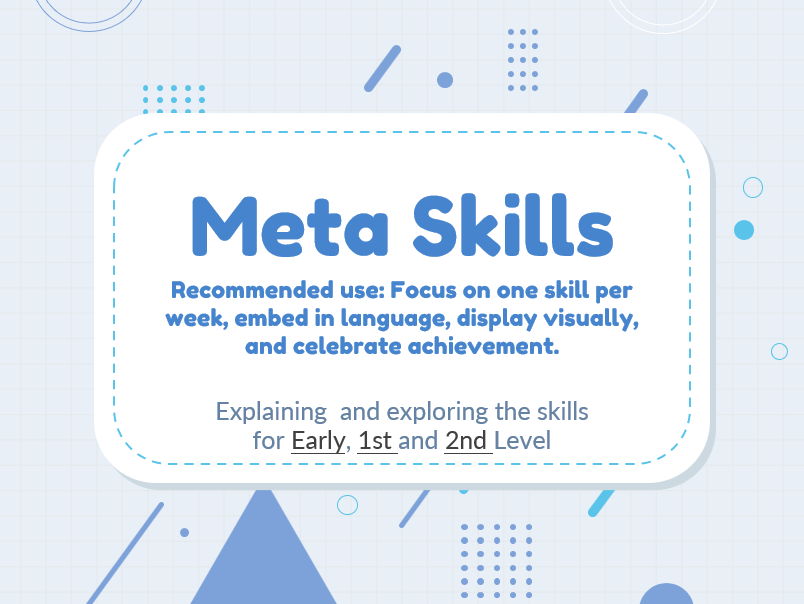 Meta-skills: Explain and Explore (Self-management)