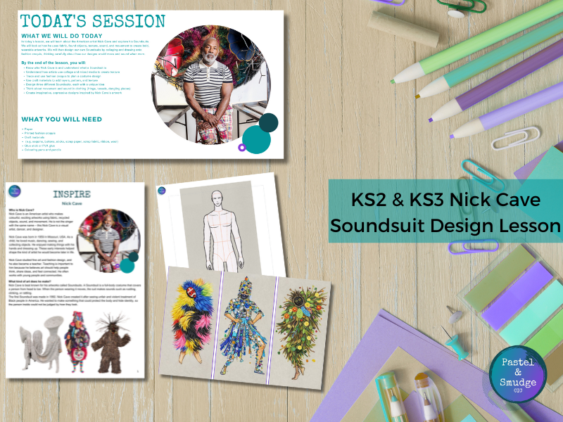 KS2 & KS3 Nick Cave Soundsuit Design Lesson