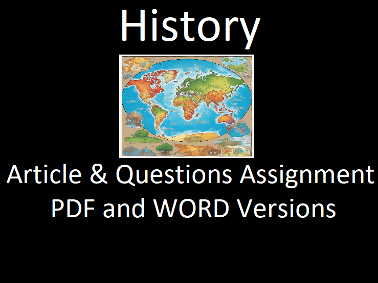 Haight-Ashbury “Article & Questions” Assignment