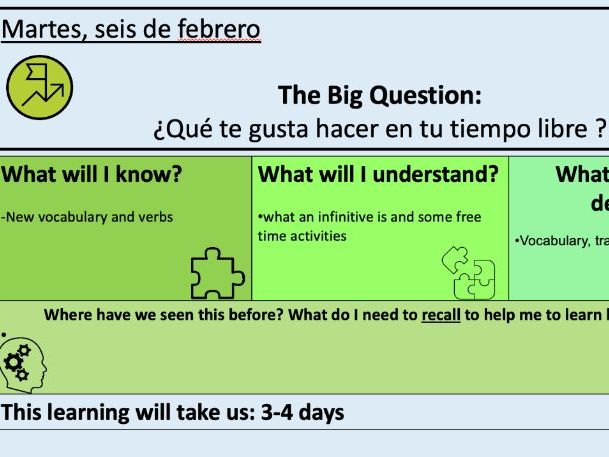 ¿Qué te gusta hacer en tu tiempo libre ?- L2