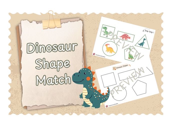 Dinosaur Shape Match