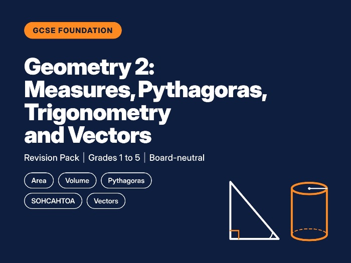 GCSE Maths Foundation Geometry 2 Revision
