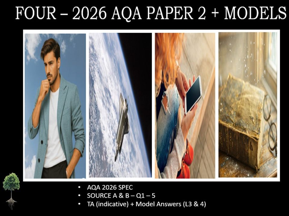 FOUR - AQA PAPER 2 | 2026 FULL MOCKS | MODELS