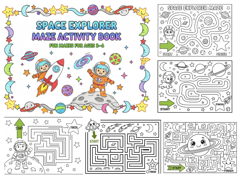 Space Explorer Mazes