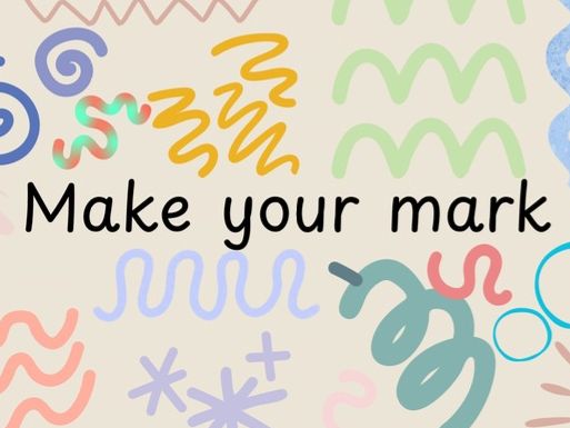 Mark making for early writing