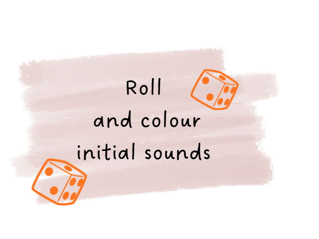 Roll and Cover Initial Sound