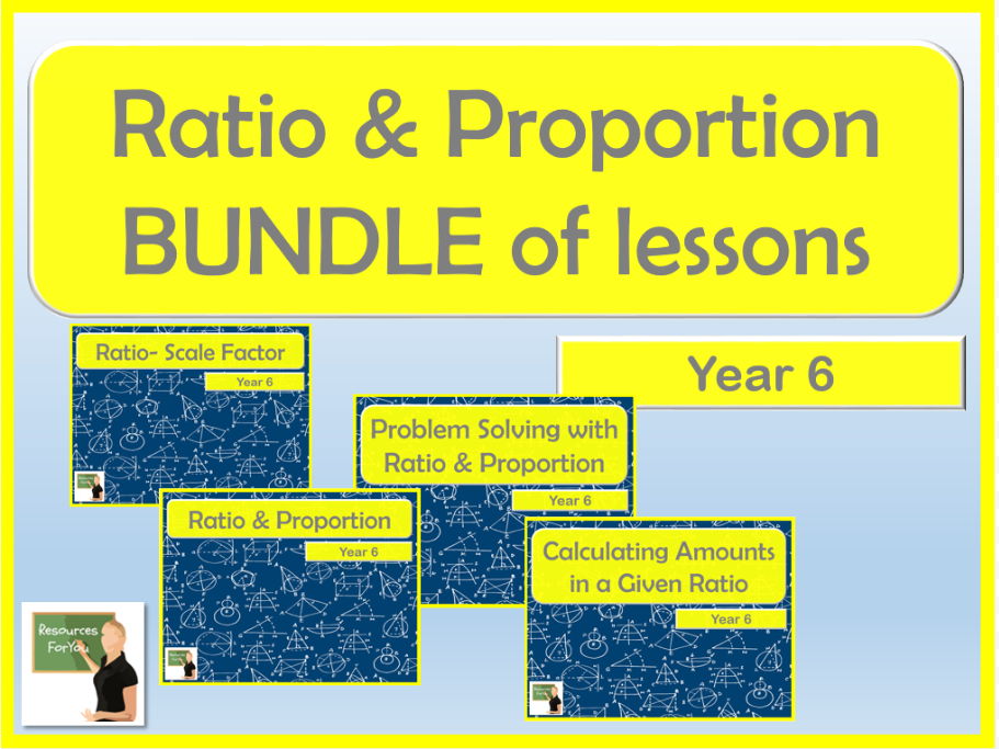 Maths Year 6 Ratio & Proportion BUNDLE