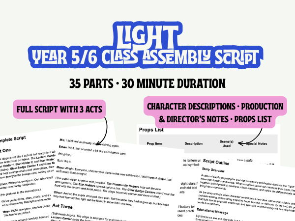 UKS2 Light Assembly Script