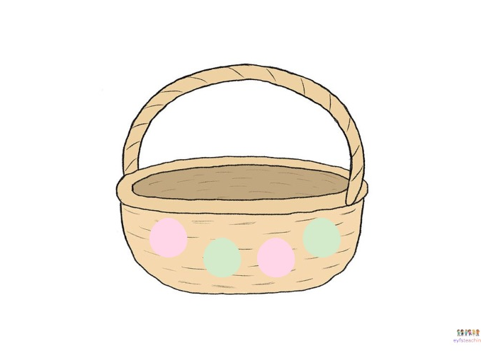 Little Red Riding Hood basket mark making