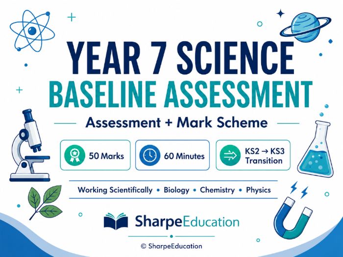 Year 7 Science Baseline and Mark Scheme