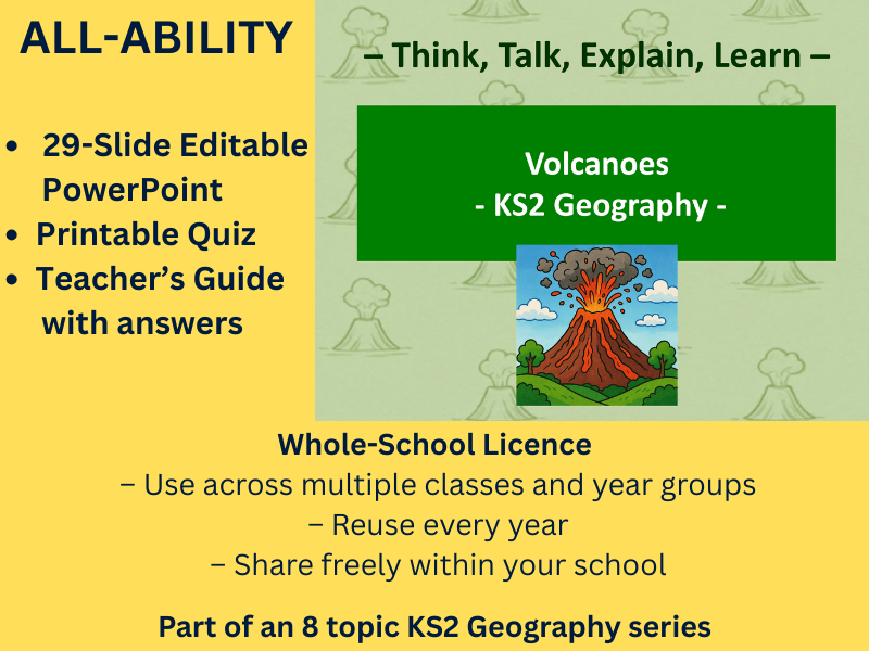 Volcanoes (KS2 Geography)