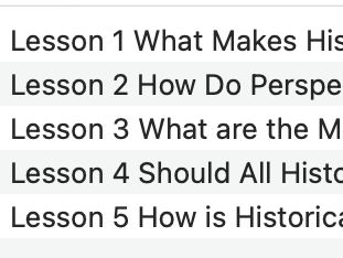 Theory of Knowledge. History AOK FULL UNIT