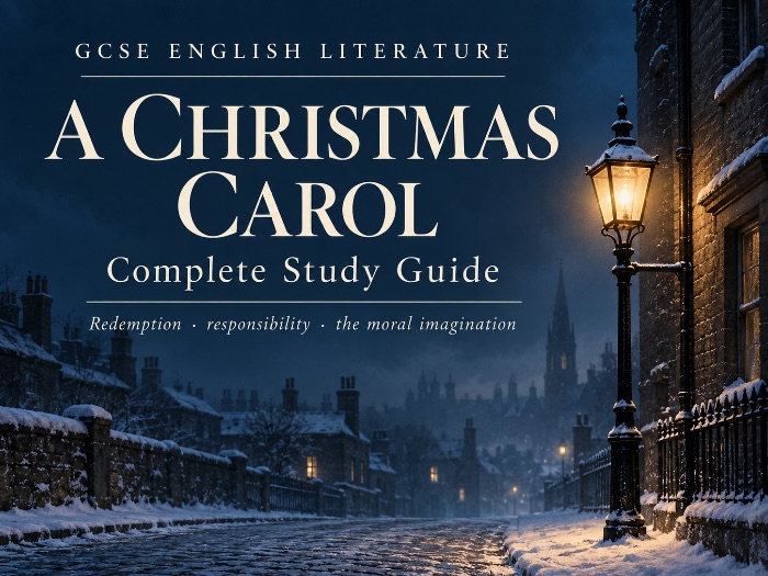 A Christmas Carol GCSE Complete Study Guide | Staves, Context, Themes, Quotes & Analysis