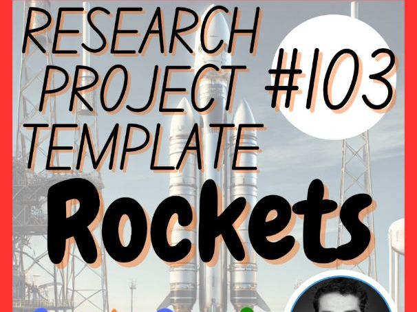 Rockets | Physics Research Project Template (Webquest) | Digital + Printable