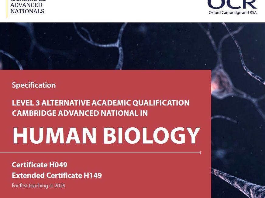 Cambridge AAQ Advanced National in Human Biology F170- Topic 4 Microbiology- Bacteria