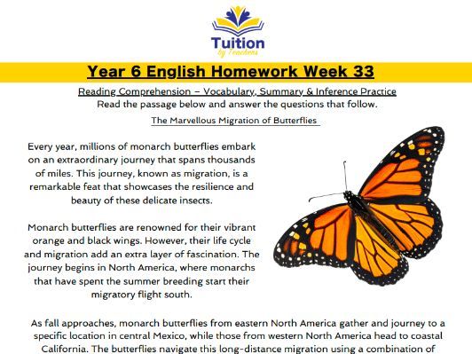 33. Year 6 Reading Comprehension & Apostrophes for Singular Possession