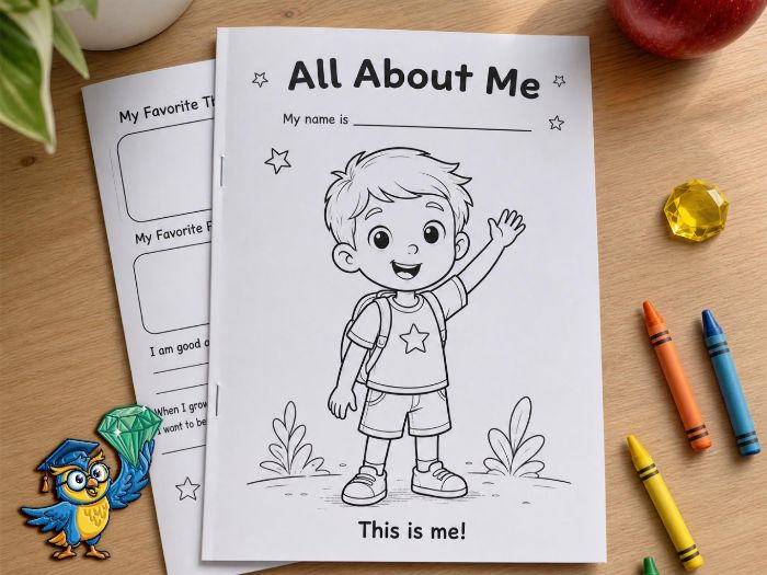 All About Me Booklet EYFS & KS1 Autumn