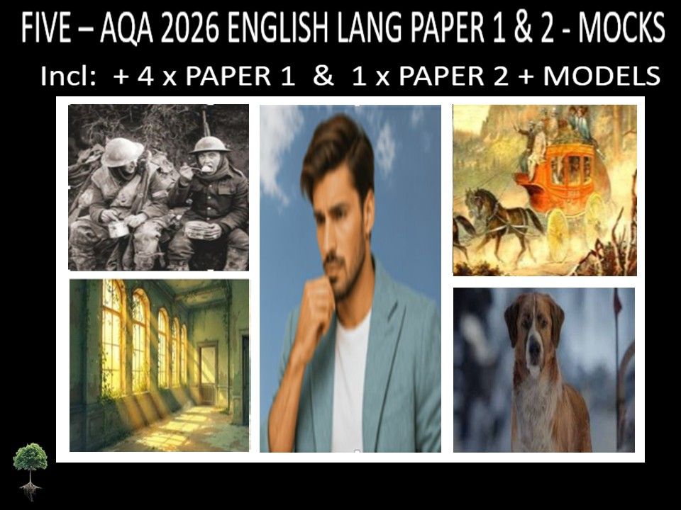 FIVE - AQA PAPER 1 & 2 | 2026 FULL MOCKS | MODELS