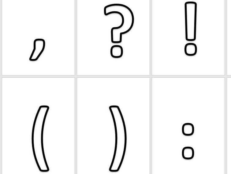 Symbols Stencils Teaching Resources