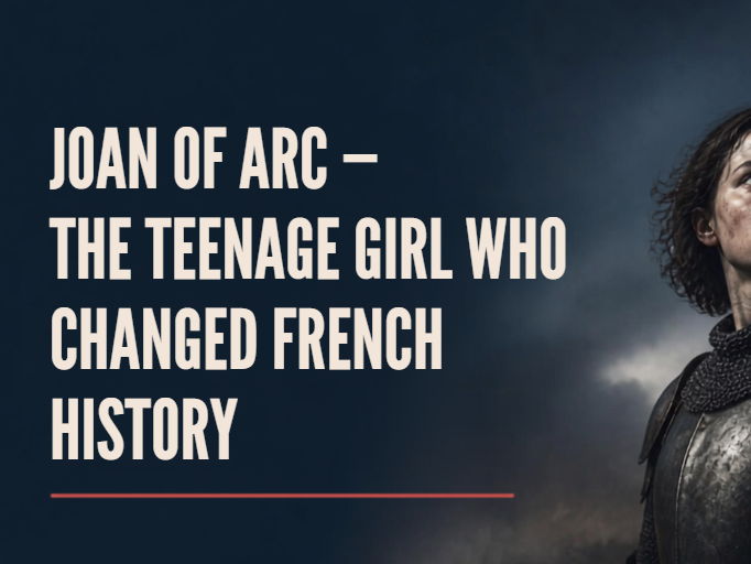KS1 KS2 Joan of Arc History Presentation