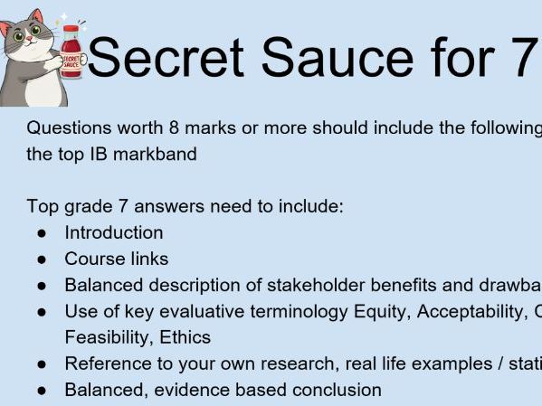 Bundle of exam skills resources for IB Digital Society examinations