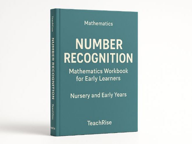 Mathematics Workbook – Number Recognition for Nursery & Early Years (Ages 3–5)