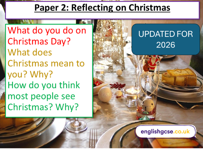 Christmas AQA English Language Paper 2