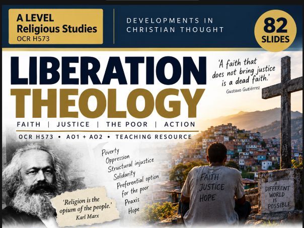A Level Religious Studies: Liberation Theology - OCR H573 DCT