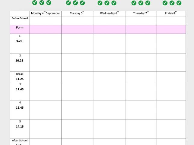 Teacher Planner 23/24 Academic Year