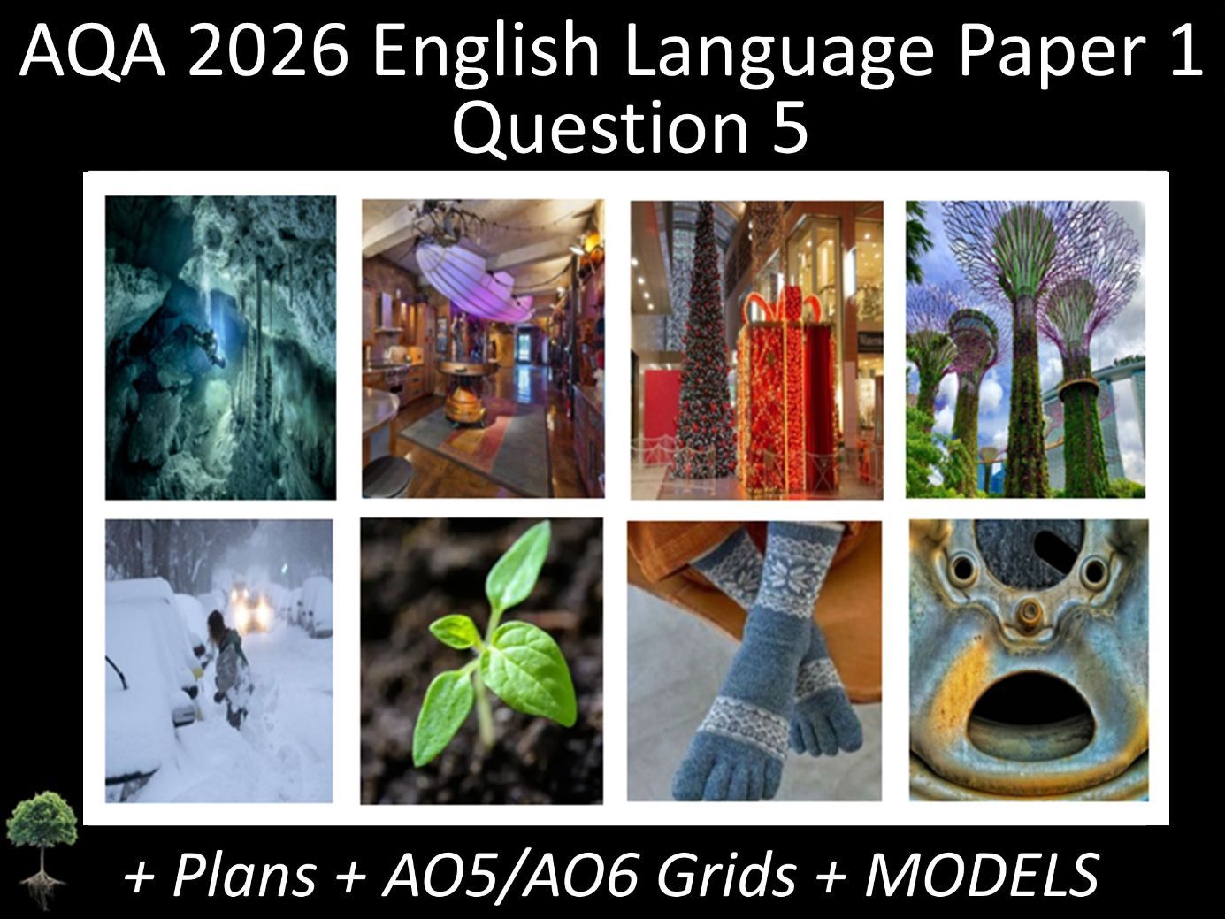 Eight Question 5 - AQA 2026 English Language Paper 1| Plans, AO Grids, Models