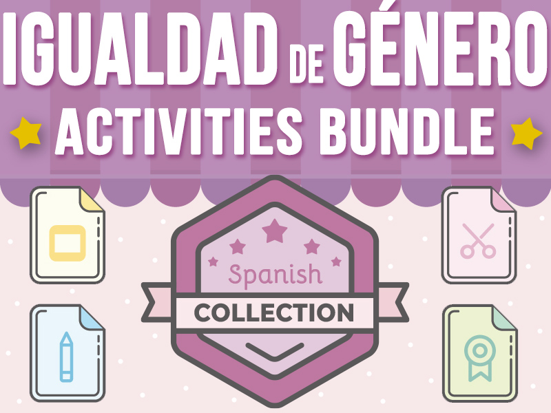 Igualdad de Género Collection BUNDLE: PowerPoint SEL, Escritura y Manualidad