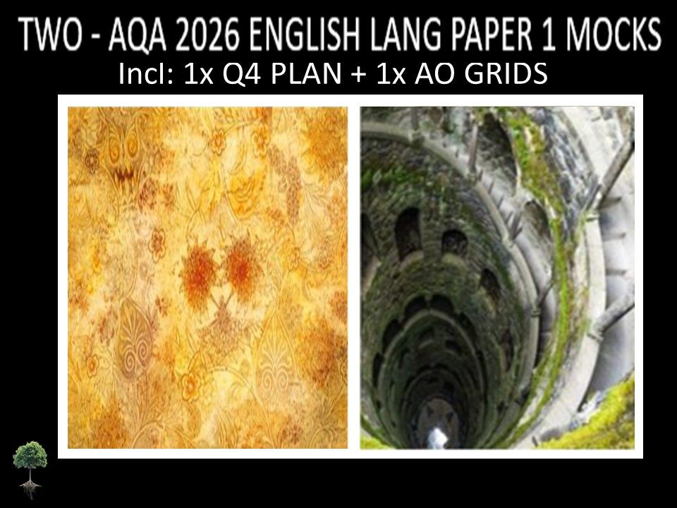 TWO - AQA PAPER 1 | 2026 FULL MOCKS | Q4 PLAN | AO GRIDS