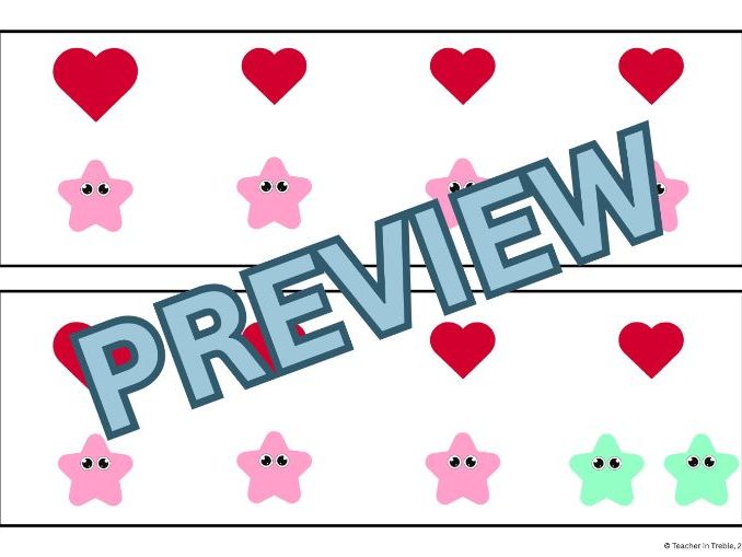 Pictorial Notation Rhythm Cards - SET 1