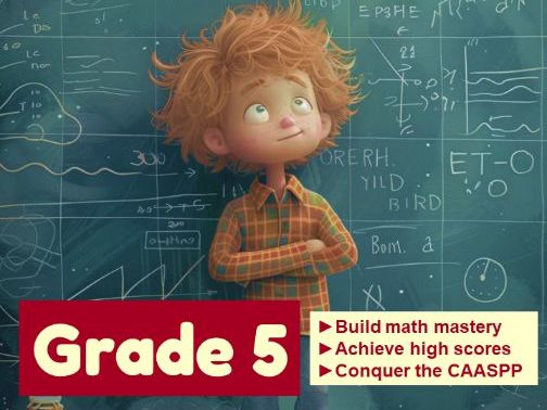 California CAASPP Math Practice Test for Grade 5