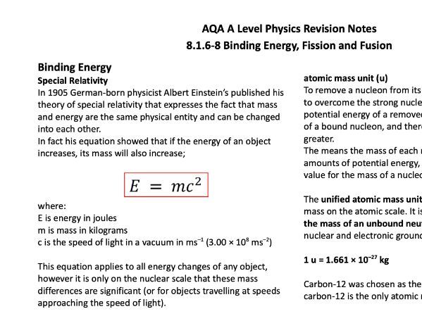 AQA A Level Physics Paper 2 Topic by Topic Tutoring Resources