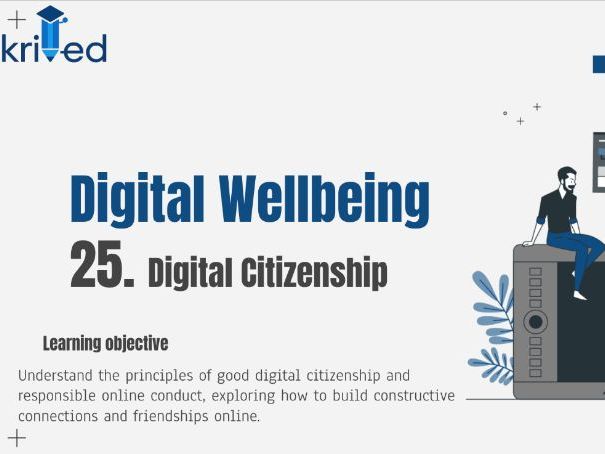 Digital Citizenship – Year 8 PSHE Lesson on Online Responsibility and Connection